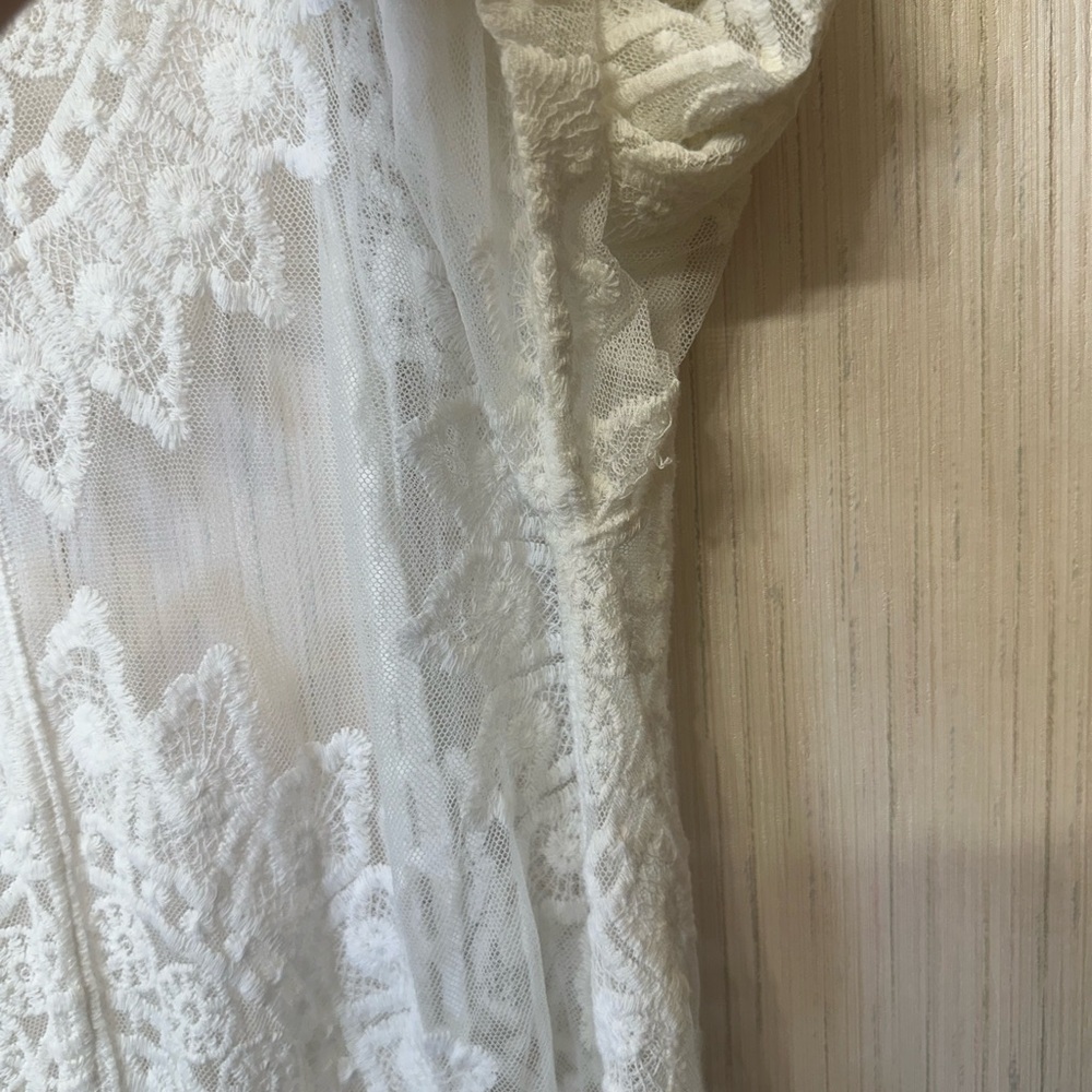 Rachel‎ Zoe White Textured Kimono - Picture 8 of 8